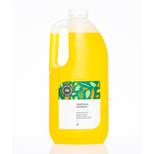 Granita Slush Syrup - Tropical (Yellow) - Sweet Blends (1x2ltr) 
