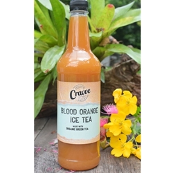 Organic Ice Tea Syrup 750ml - Blood Orange - Cravve (1x750ml)