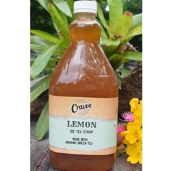 Organic Ice Tea Syrup 2ltr - Lemon - Cravve (1x2ltr)