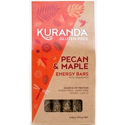Order Wholesale Kuranda 35g Pecan Maple Fruit Free Energy Bars. Order Online Distributor Good Food Warehouse.