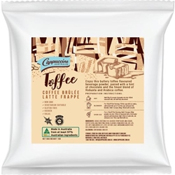 Cappuccine - Toffee Coffee Bruless Powder - Good Food Warehouse