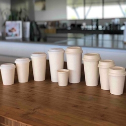 Biodegradable Compostable Takeaway Coffee Cups & Lids | BCS Catering | Good Food Warehouse