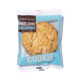 Wrapped White Chocolate Macadamia Cookies by Country Delight