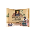 Wrapped Cafe Cookie 60g - Sticky Date Ginger - Byron Bay Cookies (12x60g)