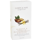 Order Fresh Luken and May Almond Vanilla Butterburst Biscuits from the Byron Bay Bakehouse. FREE DELIVERY!