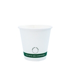 8oz PLA Single Wall White Compostable Cups | Coffee Cup Supplier | Good Food Warehouse