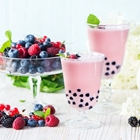 SHOTT Three Berry Bubble Tea  Recipe with Good Food Warehouse. Best SHOTT Beverages Syrup Wholesaler Australia.