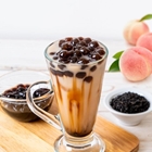 SHOTT Black Tea Peach Bubble Tea Recipe