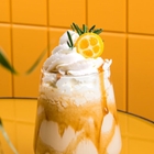 SHOTT Flamed Orange Frappe Recipe with Good Food Warehouse. Best SHOTT Beverages Syrup Wholesaler Australia.