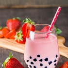 SHOTT Strawberry Bubble Tea Recipe with Good Food Warehouse. Best SHOTT Beverages Syrup Wholesaler Australia.