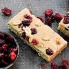 Peanut Butter Cranberry Crunch Cafe Slice