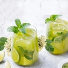 SHOTT Iced Elderflower & Green Tea Recipe with Good Food Warehouse. Best SHOTT Beverages Syrup Wholesaler Australia.
