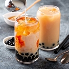 SHOTT Caramel Bubble Tea Recipe with Good Food Warehouse. Best SHOTT Beverages Syrup Wholesaler Australia.