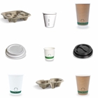 Earth Pack Coffee Cup, Lid & Tray Samples | Coffee Cup Supplier | Good Food Warehouse