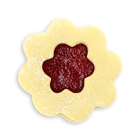Shortbread Raspberry Daisy Cookies | Best Cafe Cookie Wholesaler | Good Food Warehouse