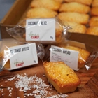 Single Wrapped Coconut Breads