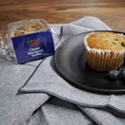 Single Wrapped Amber Blueberry Muffins