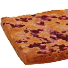 Gluten Free Pear Raspberry Slab Cake