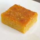 Gluten Free Orange Almond Cake Slab