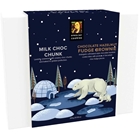 Milk Choc Chunk & Choc Hazelnut Fudge Brownie Winter Wonderland Christmas Cookies