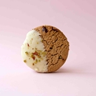 Plant Based White Chocolate Cinnamon cafe cookies produced by Crumble Foods