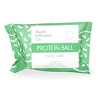 Wrapped Choc Mint Protein Balls by Health Enthusiast