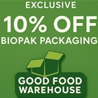 10% OFF All BioPak Packaging | May & June
