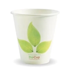 BioPak Hot Cups 8oz 9mm Single Wall Leaf