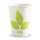 BioPak Hot Cups 12oz 90mm Single Wall Leaf