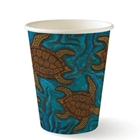 BioPak Indigenous Art Series 8oz Single Wall Coffee Cups 1000 per Carton