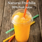 Fruchilla 99% Fruit Orange Mango Slushie Mix by Rainbow Syrups