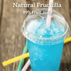 Fruchilla 99% Fruit Blueberry Slushie Mix by Rainbow Syrups