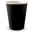 BioPak Hot Cups 12oz Double Wall Black Fit Large Lids