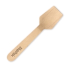 Branded Wooden Ice Cream Spoon from BioPak