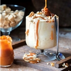 Soft serve fudge sauce distributor supplying chocolate and caramel dessert toppings for cafés and ice cream shops