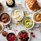 Bakels flavour sample pack soft serve drizzles assorted dessert toppings