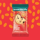Aussie Biscuits choc chip twin packs individually wrapped wholesale biscuits supplied by Australian biscuit distributor for cafés and catering.