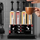 SHOTT 4 Bottle Drip Tray Stand for organising syrup bottles in cafés, coffee shops and beverage stations