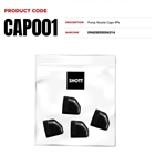 SHOTT pump cap accessory designed to prevent syrup pump leaks in cafés, coffee vans and mobile coffee carts