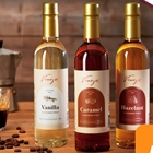 Venezia syrup sample pack with caramel vanilla and hazelnut coffee syrups for cafés and foodservice venues