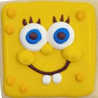 Kids Bob Cartoon decorated 45g shortbread cookies with royal icing for wholesale cafes, catering and foodservice.