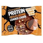 Cookie Man Protein Chocolate Brownie Loaded Salted Caramel Cookie with 21g protein, supplied by a trusted wholesale distributor with bulk buy discounts and free delivery Australia-wide.