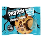 Cookie Man Loaded Chunky Choc Hazelnut Protein Cookie with chocolate chips, rich choc hazelnut centre and 21g protein, available wholesale with free delivery Australia-wide.