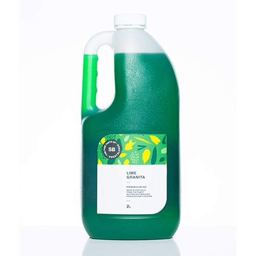Granita Slush Syrup - Lime (Green) - Sweet Blends (1x2ltr)