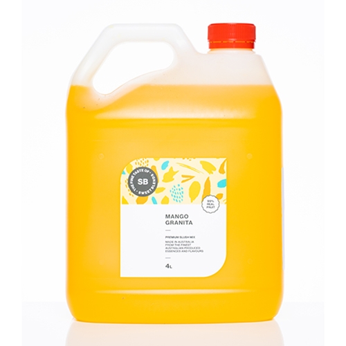Granita Slush 99% Juice - Mango (Orange) - Sweet Blends (1x4ltr)