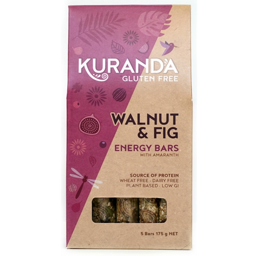Order Wholesale Kuranda 35g Walnut Fig Energy Bars. Order Online Distributor Good Food Warehouse.