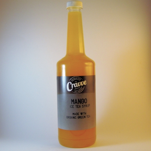 Organic Ice Tea Syrup 750ml Mango Cravve (1x750ml)