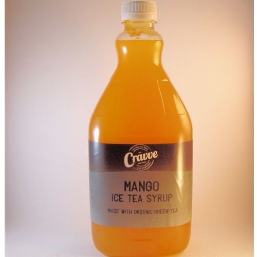 Organic Ice Tea Syrup 2ltr - Mango - Cravve (1x2ltr)