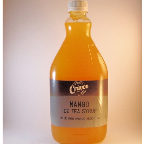 GoodFoodWarehouse Organic Ice Tea Syrup 2ltr Mango Cravve (1x2ltr)