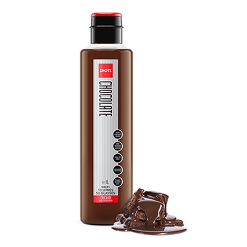 Wholesale Syrup 1ltr - Chocolate - SHOTT Beverages Orders Dispatched direct from Supplier. Free Delivery Australia Wide.